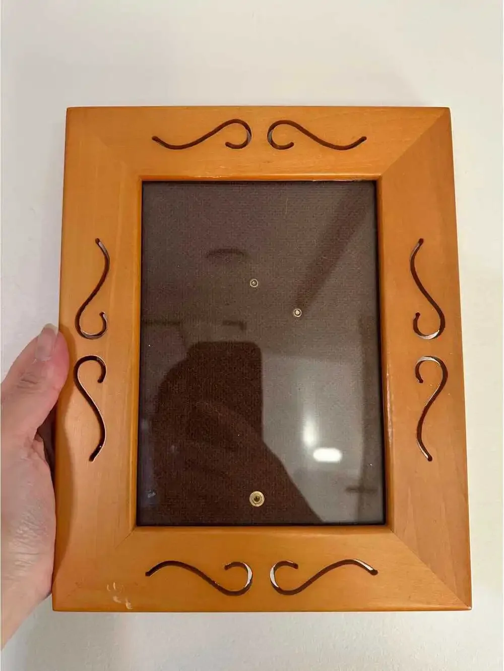 Vintage Design Wooden Photo Frame 8x10 - Boho Coastal Wood Home Decor